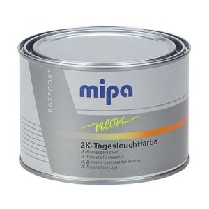 Mipa Neon Двухслойная флуоресцентная краска RAL 1026 жёлтый 0,5л (3шт/кор)
