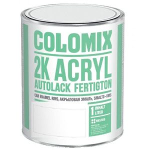 COLOMIX 2К акриловая эмаль CE КАМАЗ оранжевая (0,8 кг)