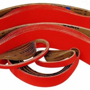 VSM Лента шлифовальная Р 80 CERAMIC BELT 10x330мм (керамическое зерно, красная)  /10