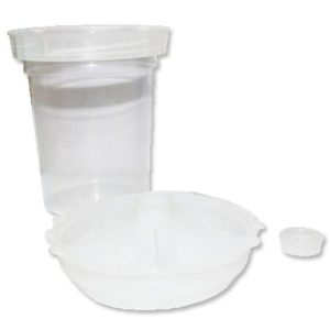 JETA Flexi-Cup Одноразовый пластик. 600мл стакан+крышка  PPS/1 с фильтром 190µ /57шт/