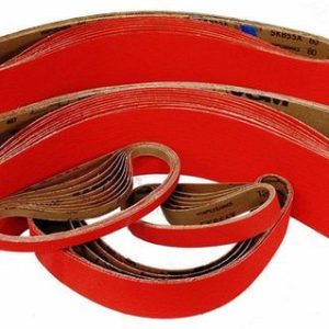 VSM Лента шлифовальная Р120 CERAMIC BELT 10x330мм (керамическое зерно, красная)  /10