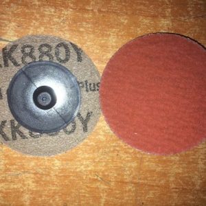 VSM диск зачистной CERAMIC Р120, д.50mm (красный)   /10