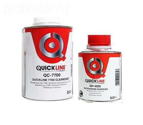 7700 1. Лак Quickline 7400. Quickline 7700. Quickline Clear QC-7700 - 1.0L. 4220 Краска