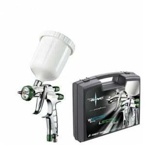 IWATA Краскопульт SUPERNOVA  LS-400-1301, для краски, пластик. бачок 600мл, 1,3мм+манометр (в кейсе)