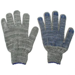 Перчатки вязаные для защиты рук ( х/б графит) 5нитковые 10 класс